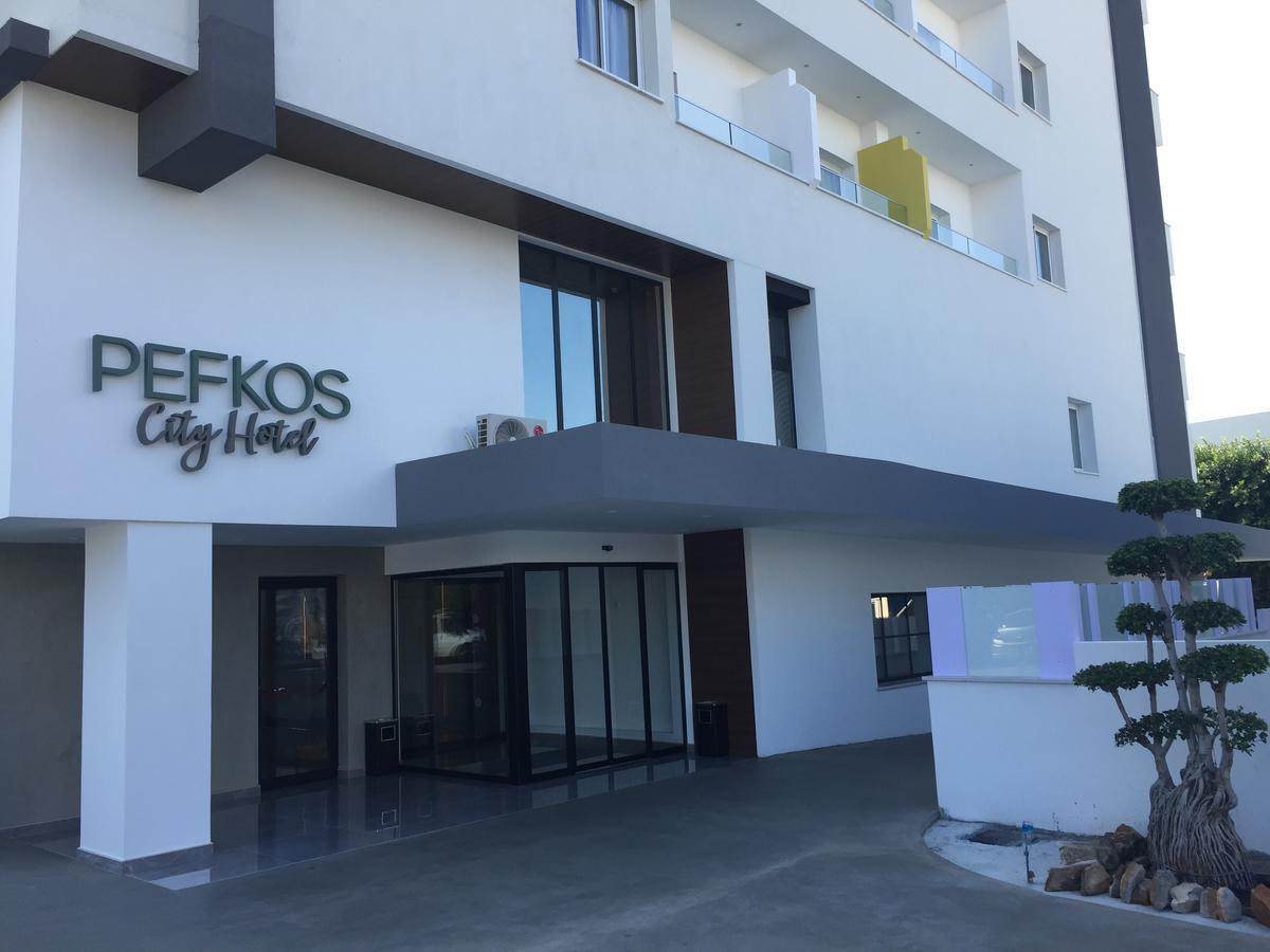 Pefkos City Hotel Lemesós Eksteriør bilde