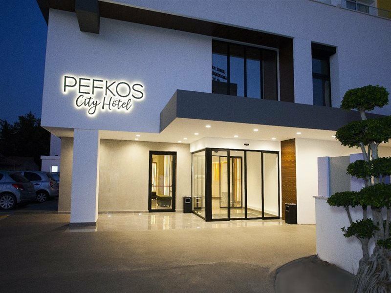 Pefkos City Hotel Lemesós Eksteriør bilde